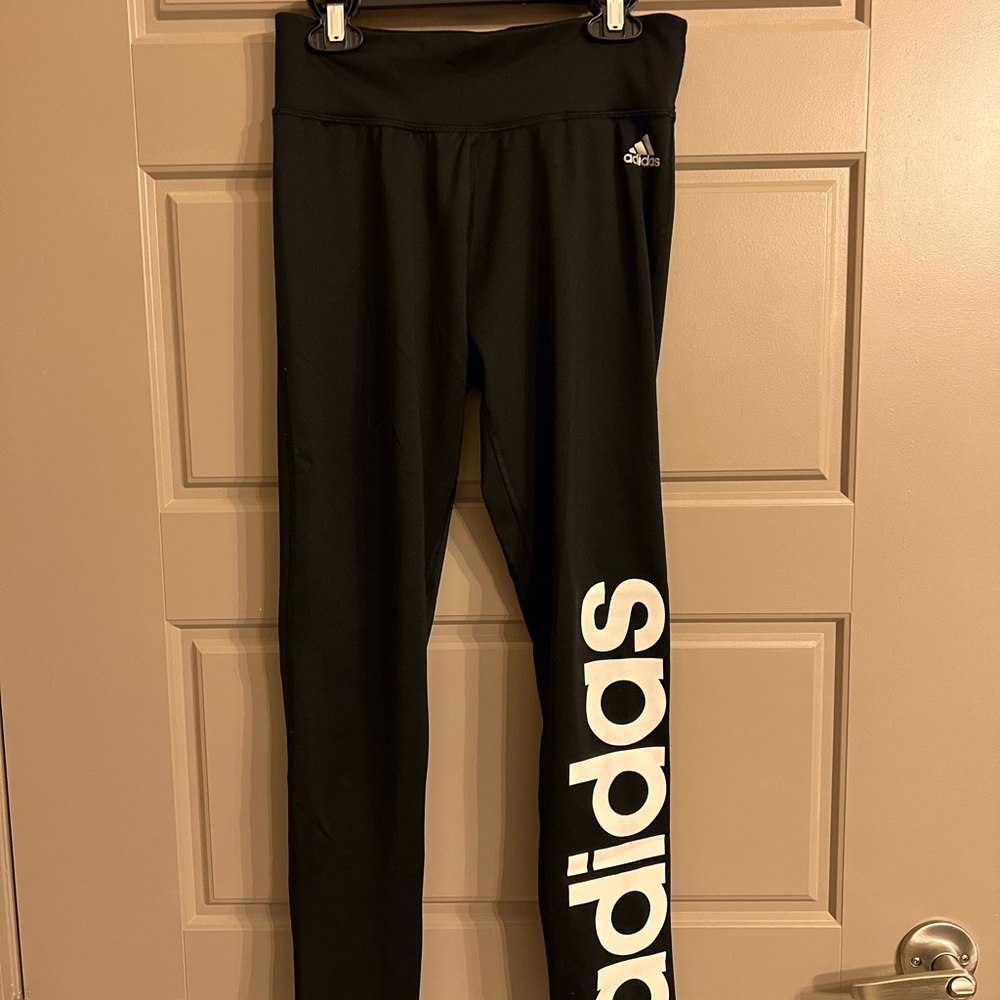 Adidas black climalite leggings